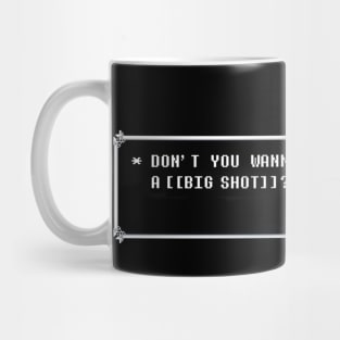 Spamton Textbox Black Mug